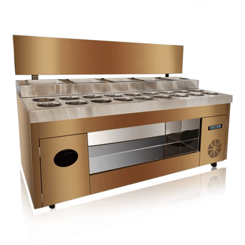 Malá chladená vitrína na korenie