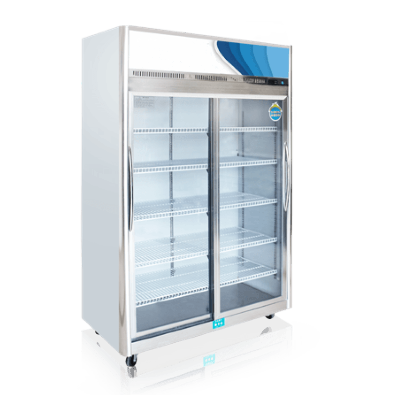 Mraznička s posuvnými dverami Mraznička s posuvnými dverami